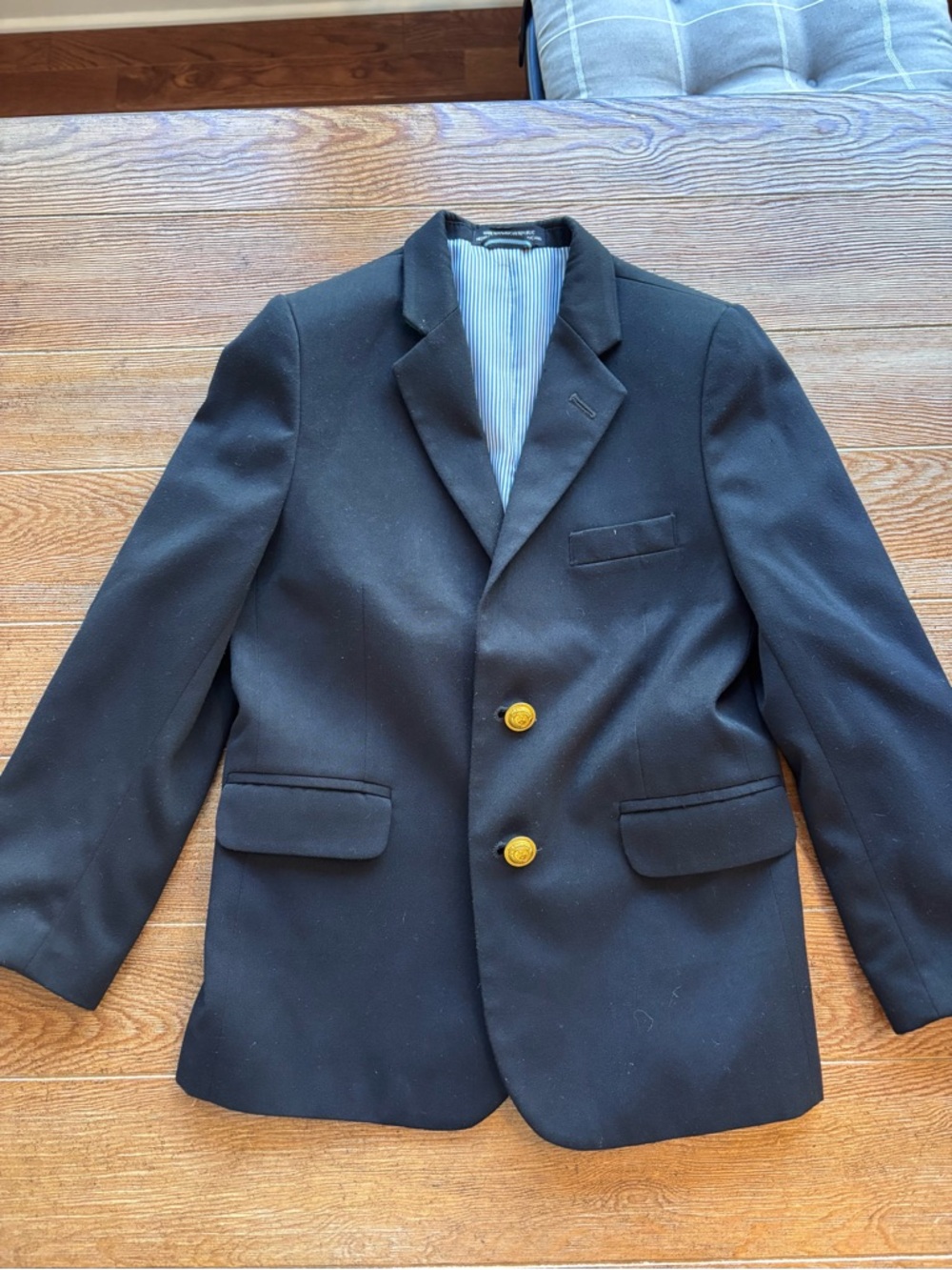 Tommy Hilfiger Boys' Navy Blazer with Gold Buttons